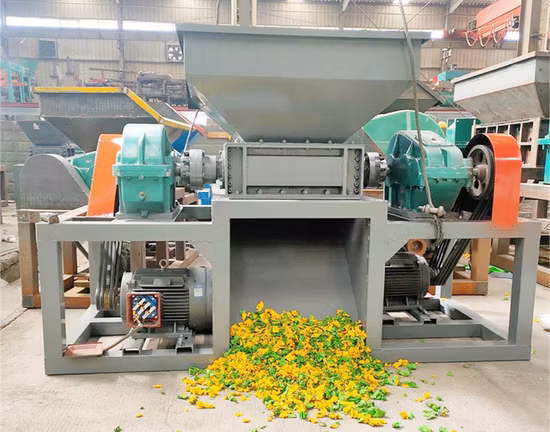 덩어리 타이어, 알루미늄, 구리, 목재, 종이, 고무, 경질 플라스틱, 재활용, 파쇄, 파쇄기, 파쇄기