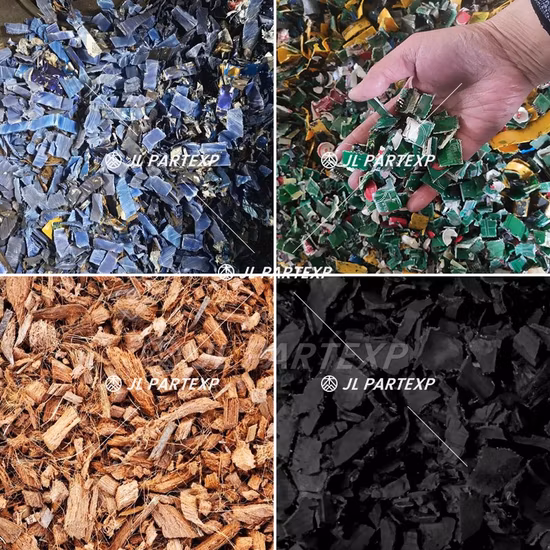 Custom Size Organic Waste Home Compost Horse Manure Chicken Pig Animal Waste Dead Animal Body Carcass Recycling Shredder Conveyor Production Line Crusher System