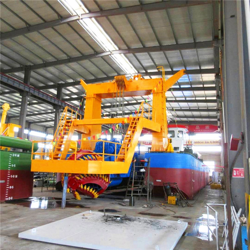 Water Flow 3000/3500/5000m3 Hydraulic Diesel Enigne 20inch Sand Dredge Cutter Suction Dredger for /Lake /Sea /Reservoir /Port Sand