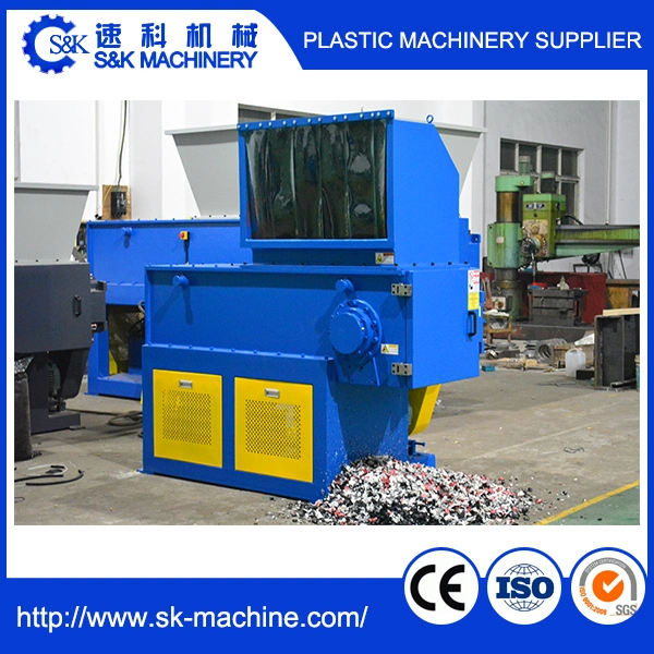 Single Shaft Shredder for Plastic Recycling PE PP Pet ABS PC Nylon Lump and Block