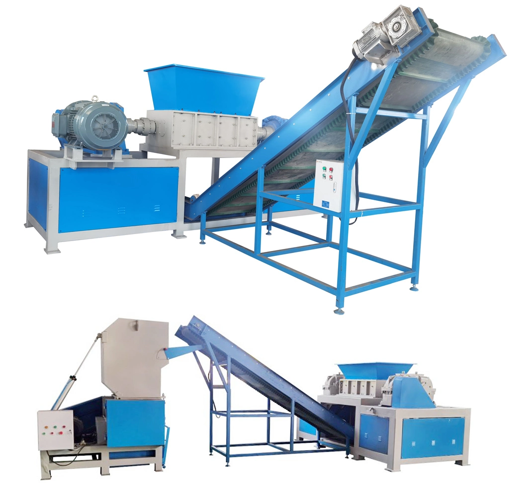 Free Blades Knives!Custom Size Automatic Large High Output Heavy Duty Offsite Dead Animal Poultry Meat/Bone/Carcass/Body Shredder Recycling Line for Feed Ration