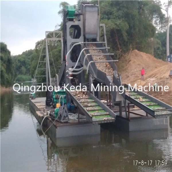 Professional Manufacturer Gold Mining Dredger Chain Bucket Gold Dredger