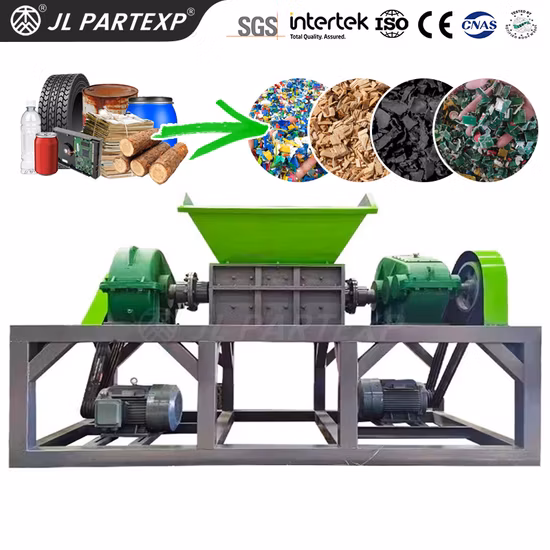 Custom Size Organic Waste Home Compost Horse Manure Chicken Pig Animal Waste Dead Animal Body Carcass Recycling Shredder Conveyor Production Line Crusher System