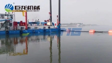 중국 Julong 6 인치 - 28 인치 커터 흡입 준설선 판매용 모래 준설선 강 준설선